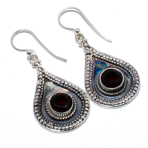 Black Onyx 925 Sterling Silver Israeli Jewelry Earring, Gift for her, Silver Jewelry Earring, Elegant Earring, Black Gemstone Earring, Drop/Dangle Earring