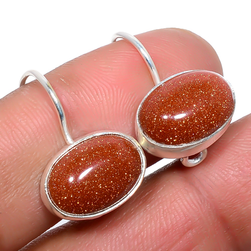 Golden Sunstone Handmade 925 Sterling Silver Earring, Gift for her, Silver Jewelry Earring, Elegant Earring, Golden Gemstone Earring, Drop/Dangle Earring